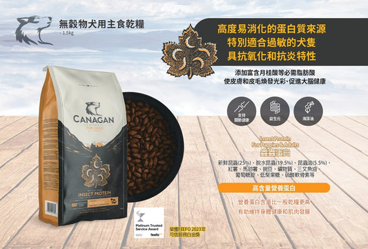 Insect Protein for Puppies & Adults