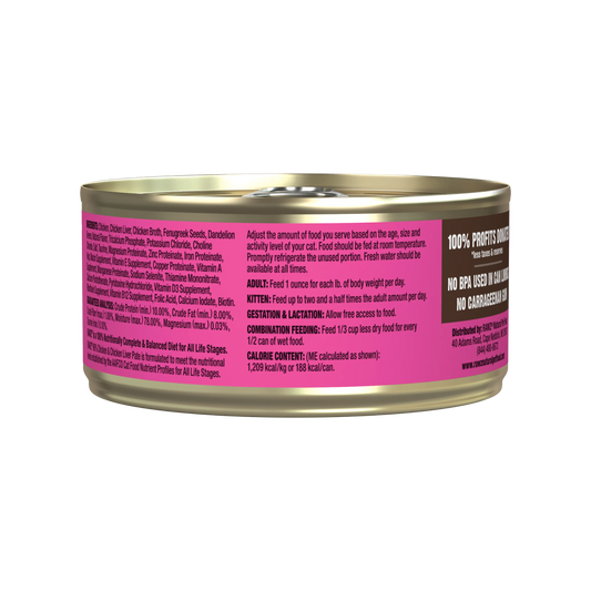 96% Chicken & Chicken Liver Pate Cat Food