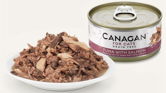 Grain Free Canned Cat Food - Tuna with Salmon