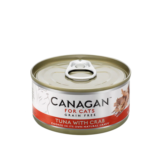 Grain Free Canned Cat Food - Tuna with Crab