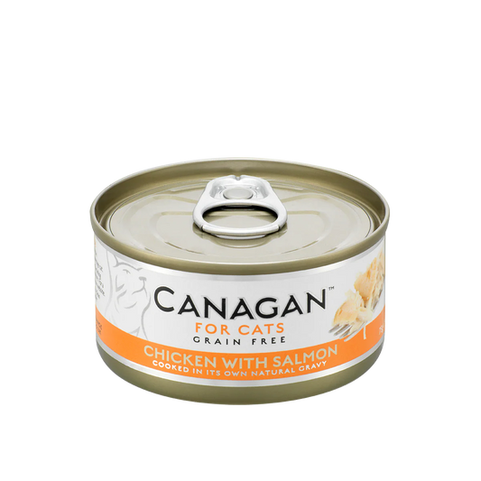 Grain Free Canned Cat Food - Chicken with Salmon