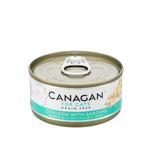 Grain Free Canned Cat Food - Chicken with Sardine