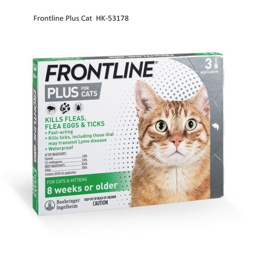 Frontline Plus for Cats & Kittens (8 Weeks or Older)