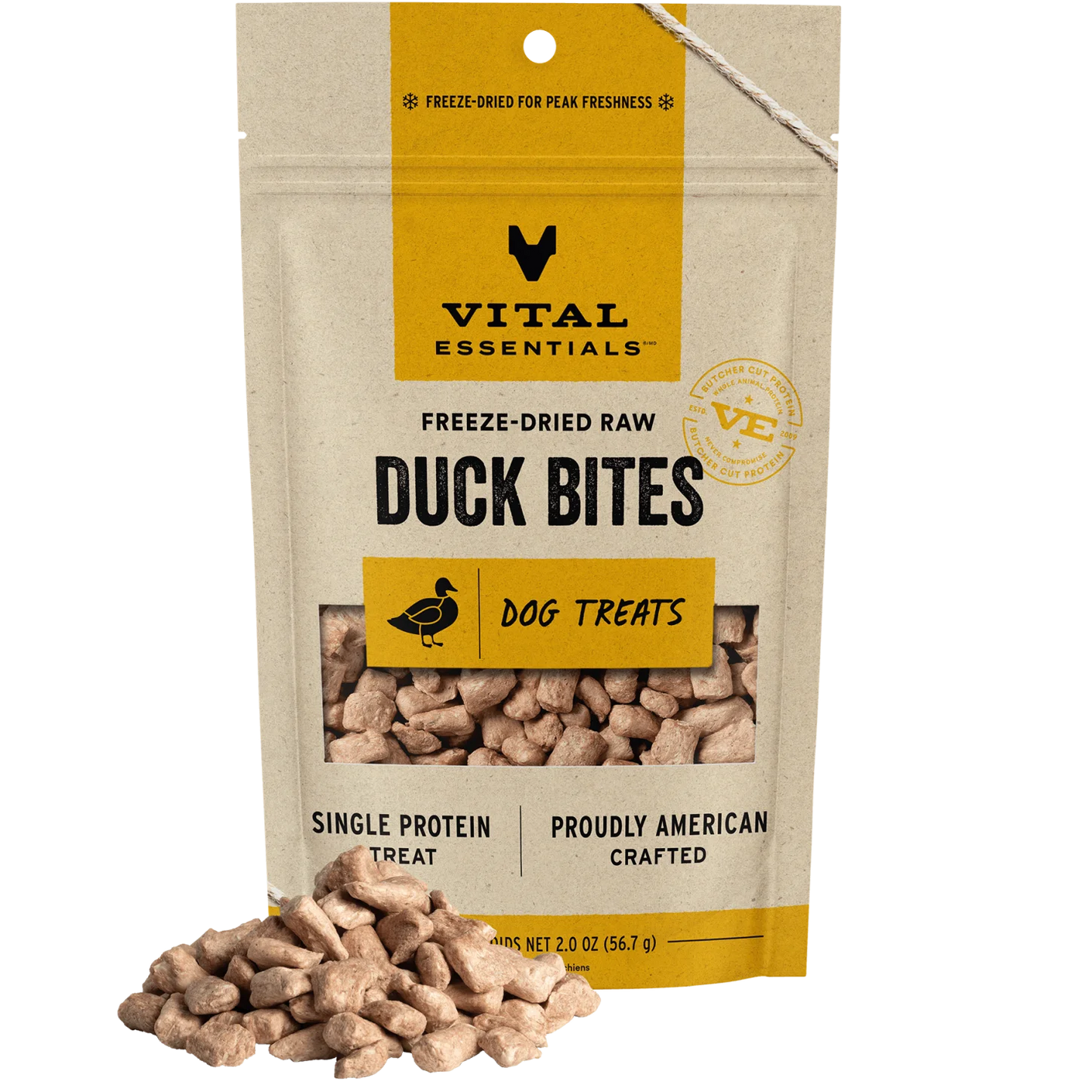 Freeze-Dried Raw Protein Duck Bites