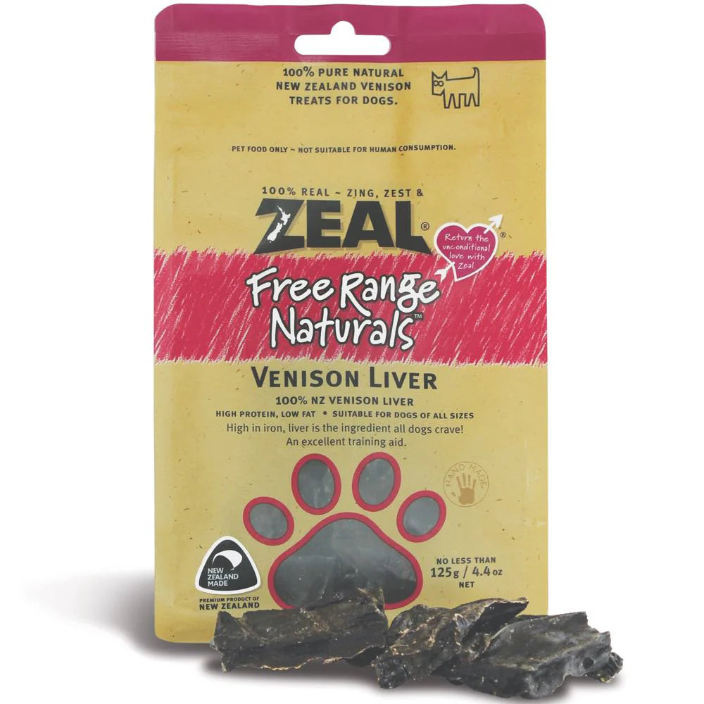 Free Range Naturals Venison Liver Dog Treats